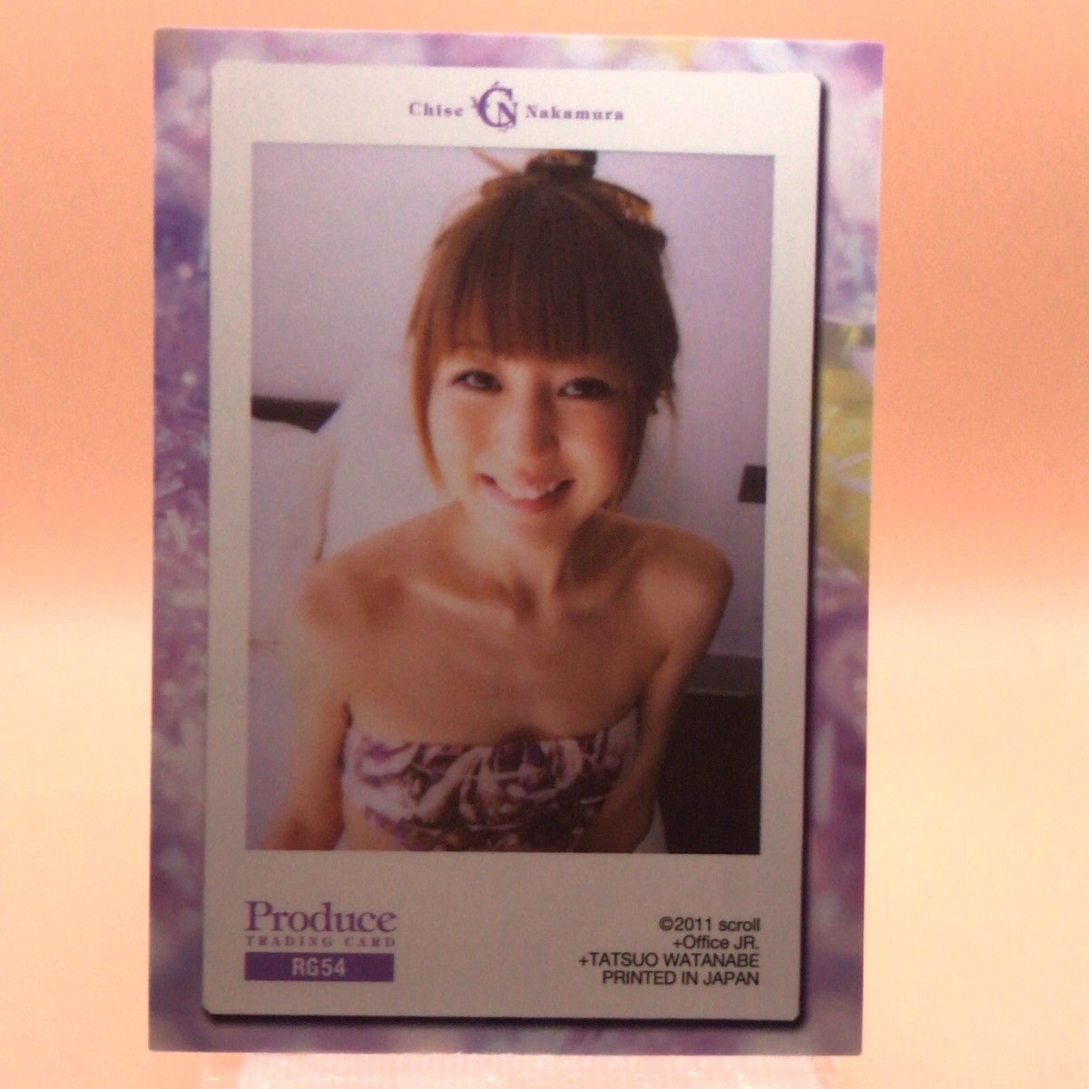 (28)セクシーカード ch4 a5 RG54 Chise Nakamura TCG CARD 2011 Produce gravure Bikini