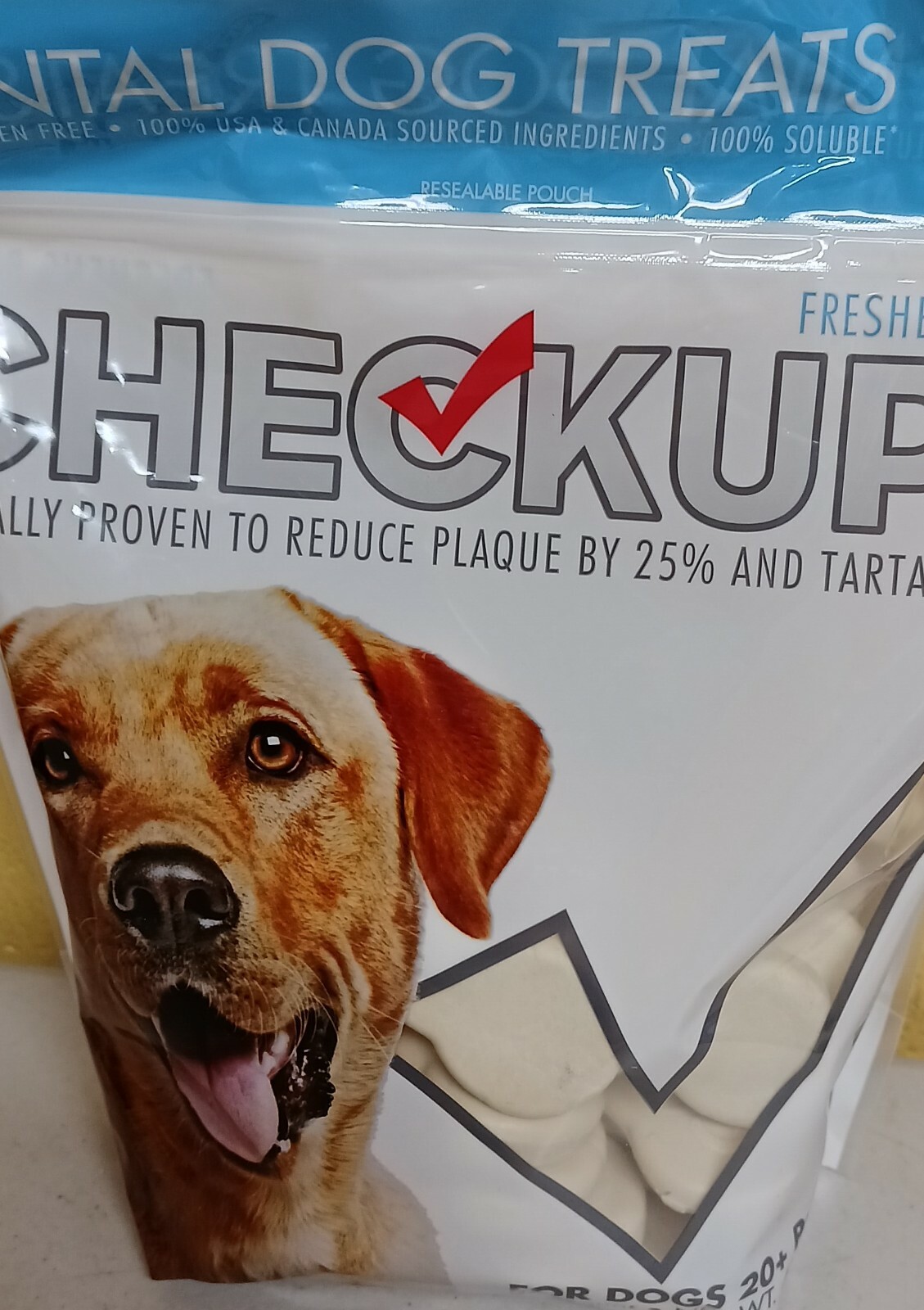 checkups chews for dogs