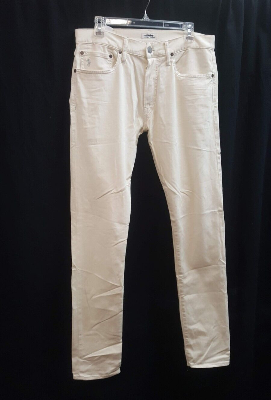 Мужское поло Ralph Lauren The Sullivan Slim, бежевое, 32 X 34