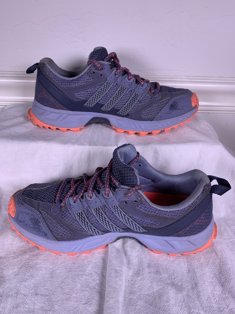 【カナナ】 Adidas Kanadia Tr5 Trail Running Shoes Gray G97047 Low Top