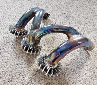 Triumph Trident T150 Original Header w/ Exhaust Clamps 69-73