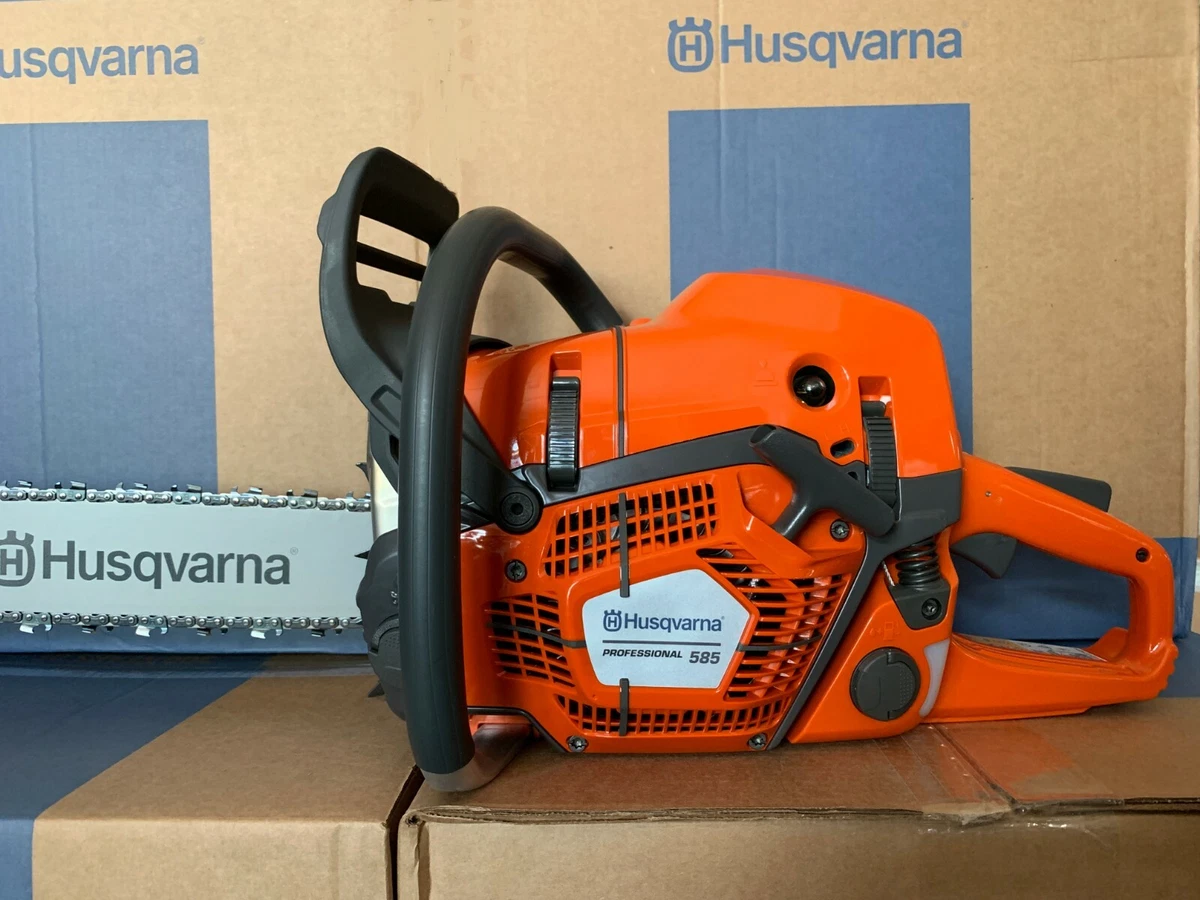 MOTOSEGA HUSQVARNA PROFESSIONALE 585 nuovo modello 86 cc 5 1