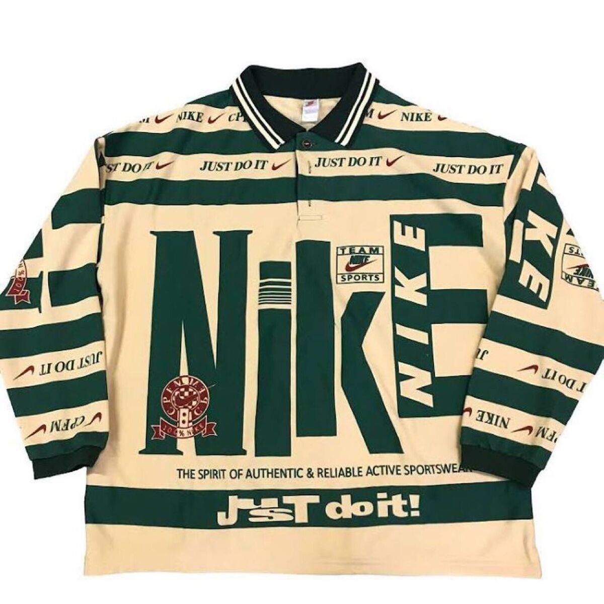 Nike x Cactus Plant Flea Market Longsleeve Polo Size M CPFM Nike x Cactus Plant Flea Market Longsleeve Polo Size M CPFM