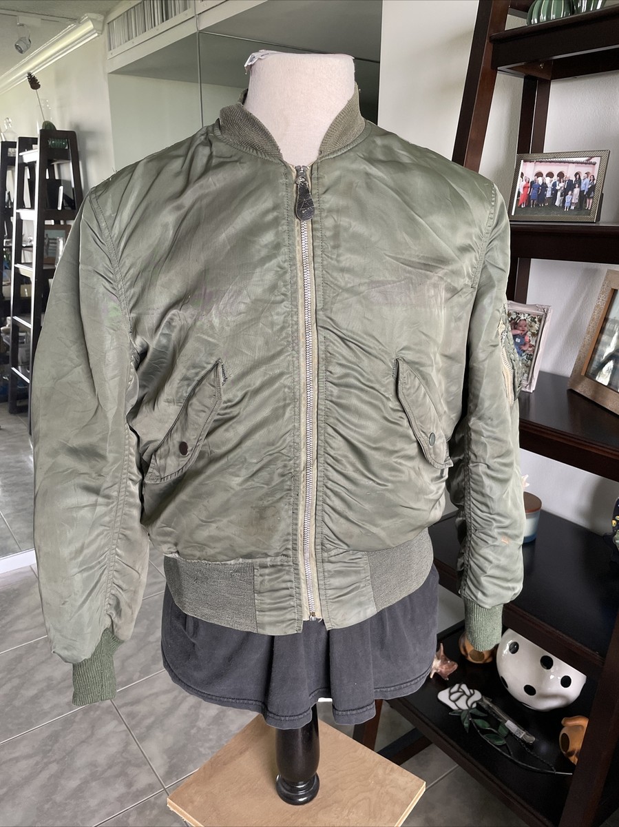 1970 Vietnam Alpha USAF L2B FLIGHT JACKET Mil-J-7448J