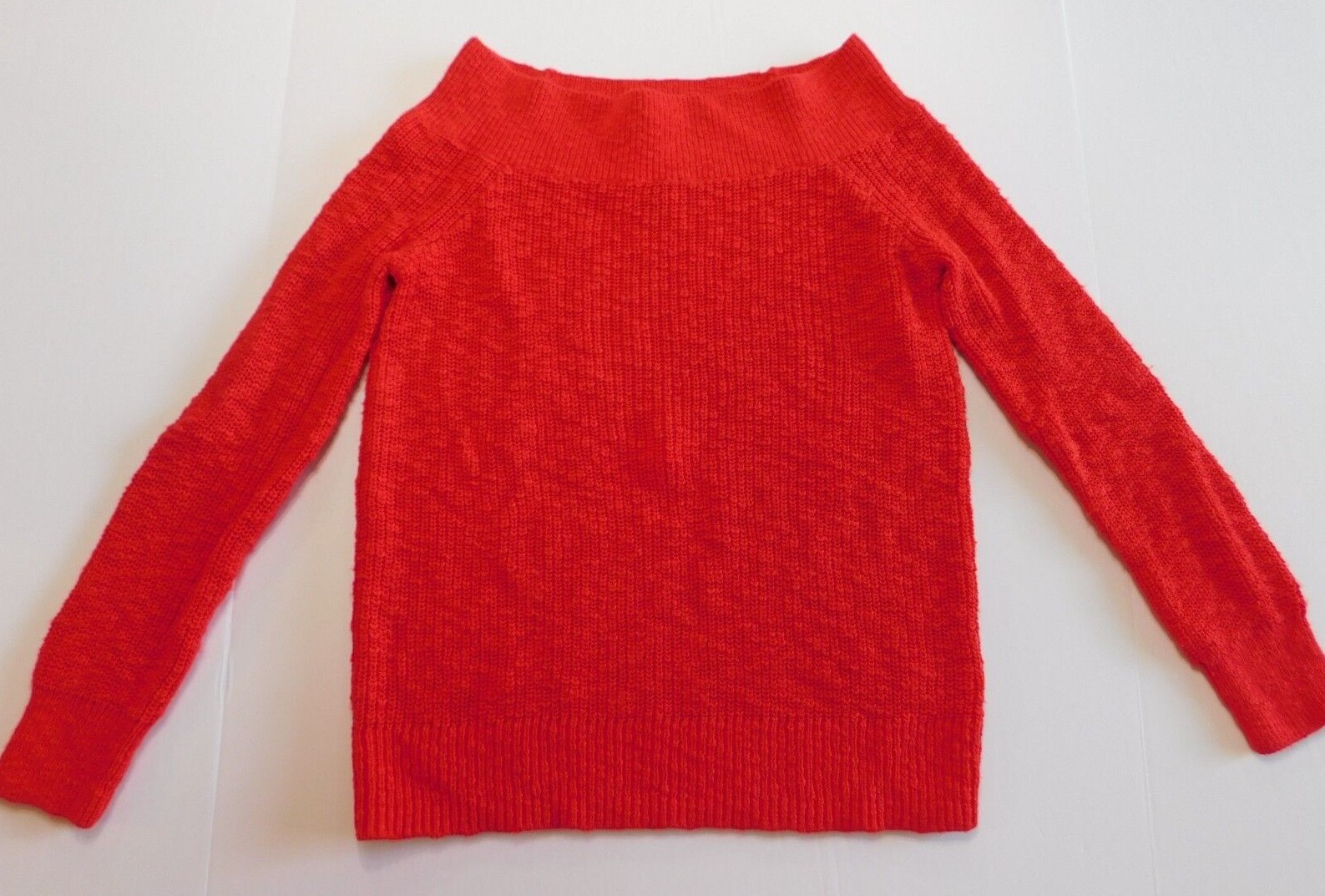 SWEATER--GAP--Women's Boat Neck Ribbed Slub--NEW Without Tags--SIZES XS S L-image