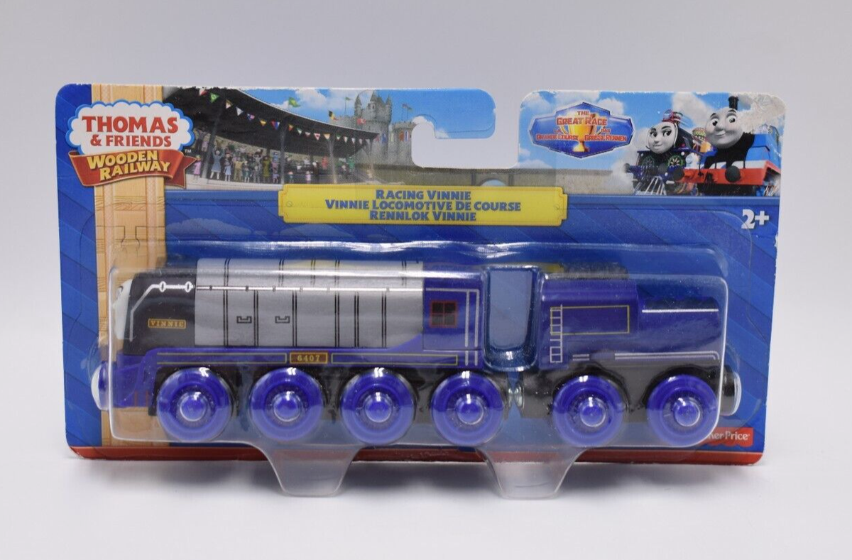 ニンナ　マスケ　ローカル　ティート　チェスト114 ボッコム　トップブリッジ Racing Vinnie 6407 The Great Race - Thomas & Friends Wooden