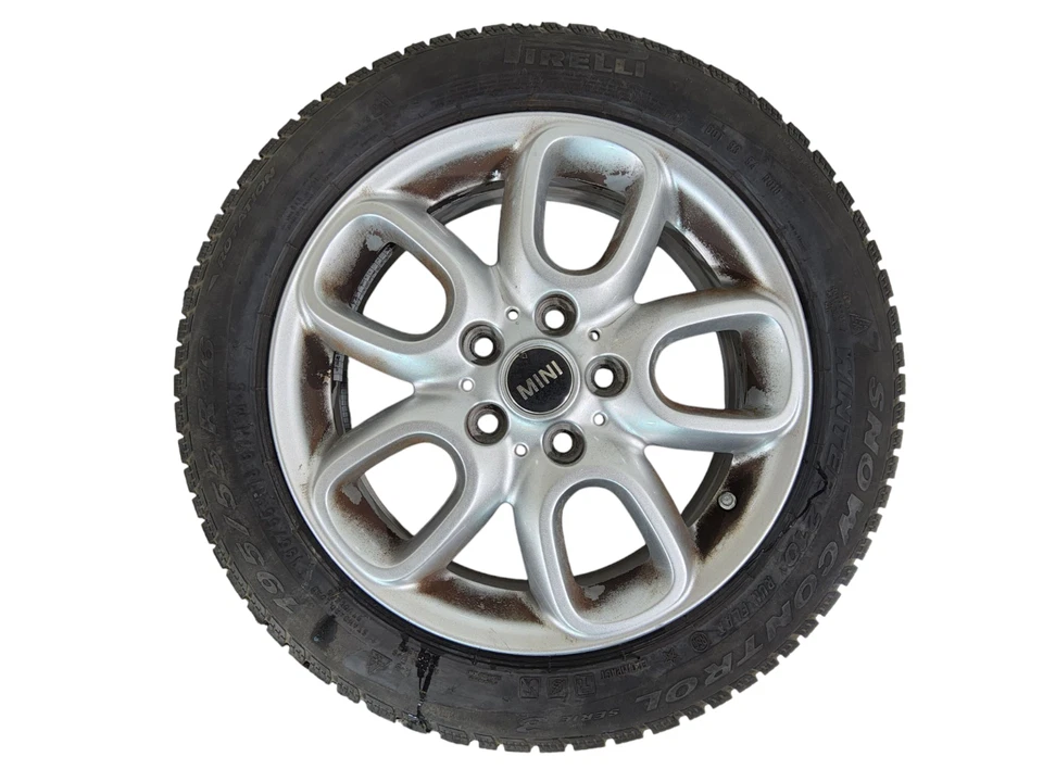 Mini F56 F55 F57 Winter Felgen 195 55 16 Zoll Pirelli RDK Winterräder Loop Spoke - Bild 2 von 4