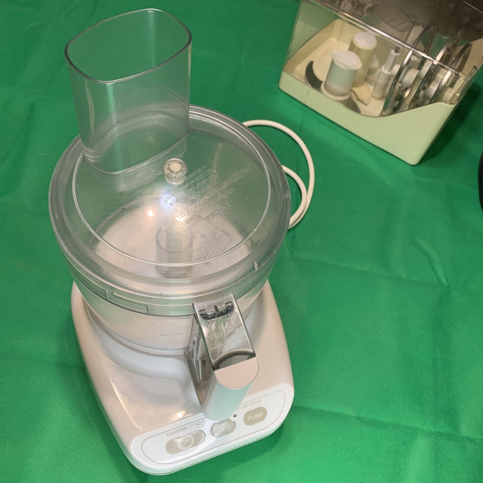 KitchenAid UltraPower 11 Cup Food Processor KFP600WH w/Attachments eBay