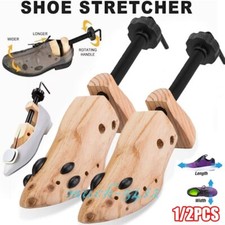 Wooden Shoe Stretcher Shoes Tree Shaper Rack Adjustable Flats Pumps Boots Expand