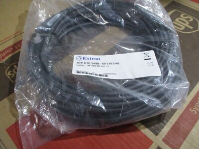 Extron XTP DTP 24/50 - 50' 15.2m  Cable 26-702-50 Rev:C3