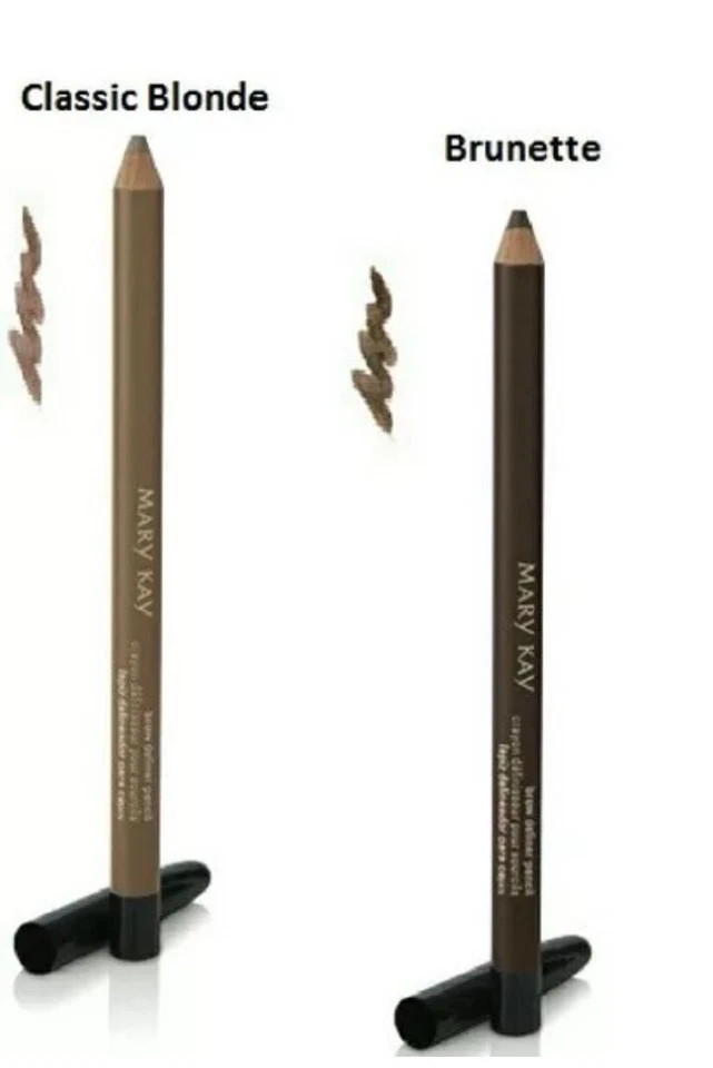 Mary Kay Brow Definer Pencil, .04 oz New- BRUNETTE, SOFT BLACK, AUBURN, BLONDE - Image 2 of 4