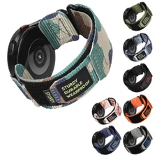 Compatible With Samsung Galaxy Watch Band Rugged Nylon Strap With Woven Loop