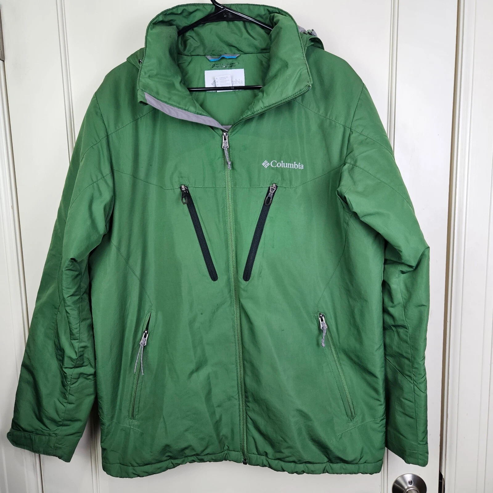 Columbia Antimony III Omni Shield Waterproof Winter Jacket Men's Size: M Green