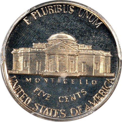 1980-S 5C Jefferson Nickel PCGS PR69DCAM #883 - Picture 2 of 3