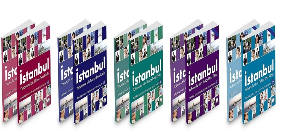 New istanbul A1-A2-B1-B2-C1 Complete Turkish Book Set For Beginner Foreigners - Image 3 of 4
