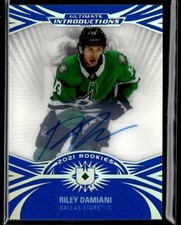2021-22 Ultimate Collection Introductions Auto Riley Damiani #UI-19