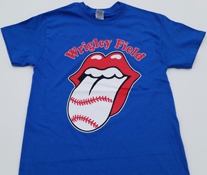rolling stones baseball tongue shirt