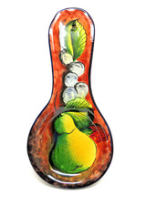 Talavera Pottery MEXICO Spoon Rest 10" Long ~ NEW MINT