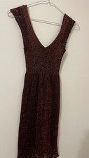 casual, shiny dress, lightweight and partially see-through