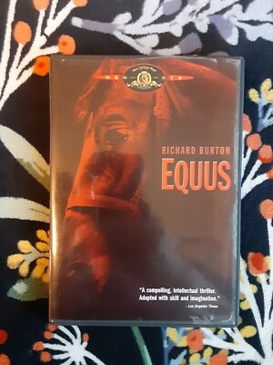 EQUUS DVD/1977 THRILLER/MYSTERY/RICHARD BURTON/PETER FIRTH/HARRY ANDREWS
