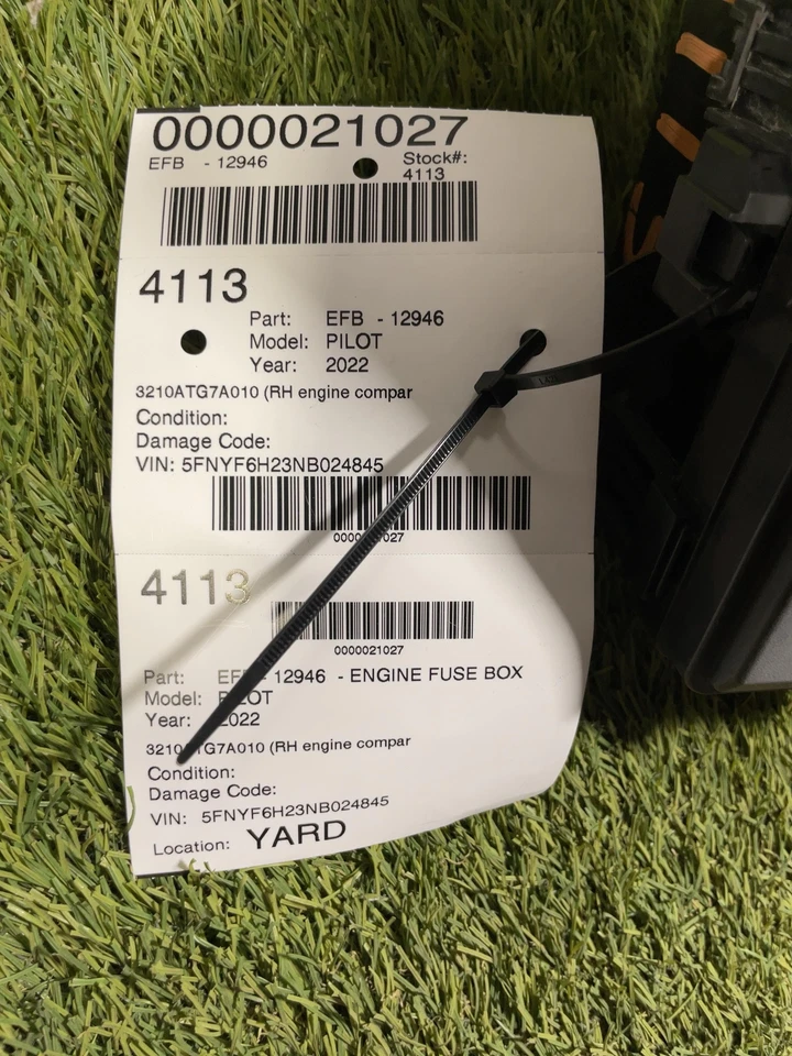 ✅ 2021 2022 HONDA PILOT Engine Fuse Box PN: 3210atg7a010 OEM - Image 4 of 4
