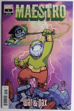 Marvel Maestro War and Pax #1 Skottie Young Variant Cover