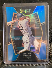 Gleyber Torres 2022 Select Premier Level Light Blue Prizm #112/149  Yankees
