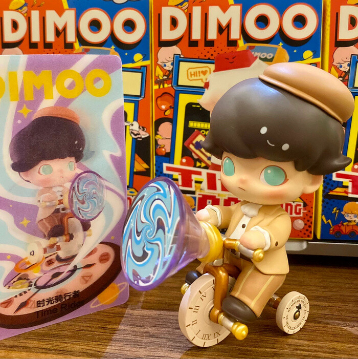 POP MART Dimoo Time Roaming Series Figures Confirmed Blind Box Toy