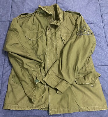 ★70s★USarmy M65 jacket★2nd original Vintage US Army M65 Field Jacket, Aluminum Zipper 2nd 1967