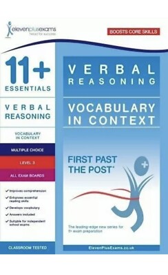 11+ Essential |Verbal Reasoning |First Past The Post Level 3
