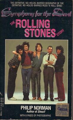 THE ROLLING STONES Sympathy For The Devil rare paperback book from 