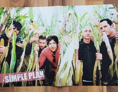 SIMPLE PLAN Poster A3 Bravo