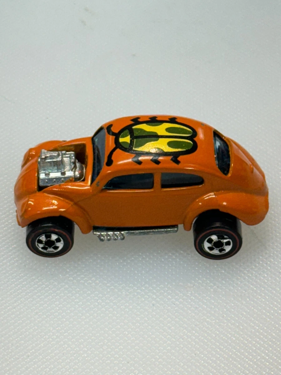 Hot Wheels Volkswagen Orange Vintage Manufacture Diecast Cars