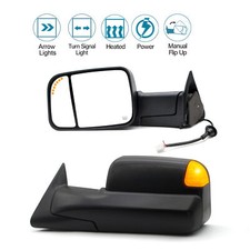 Lhrh Tow Mirrors Power Heated Turn Signal Fits 2000 2001 Dodge Ram 2500 3500 Lhrh Tow Mirrors Power Heated Turn Signal Fits 2000 2001 Dodge Ram 2500 3500
