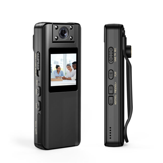 BOBLOV A22 Portable Mini 1080PHD Body Worn Camera Small Body Worn Cam For Travel