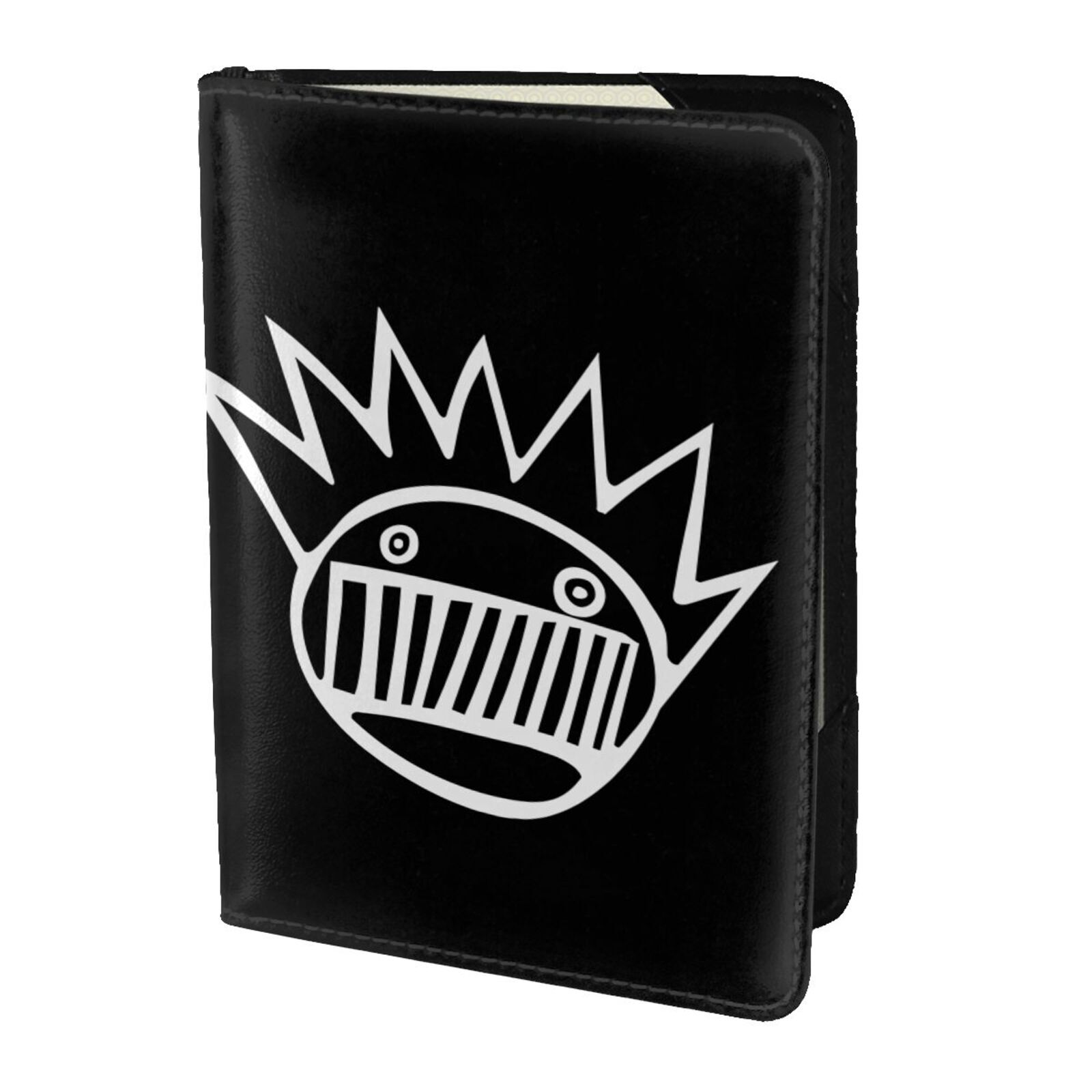 Boognish Foldable Leather Passport Holder 5.5 Inch Travel Wallet ID Bag-image