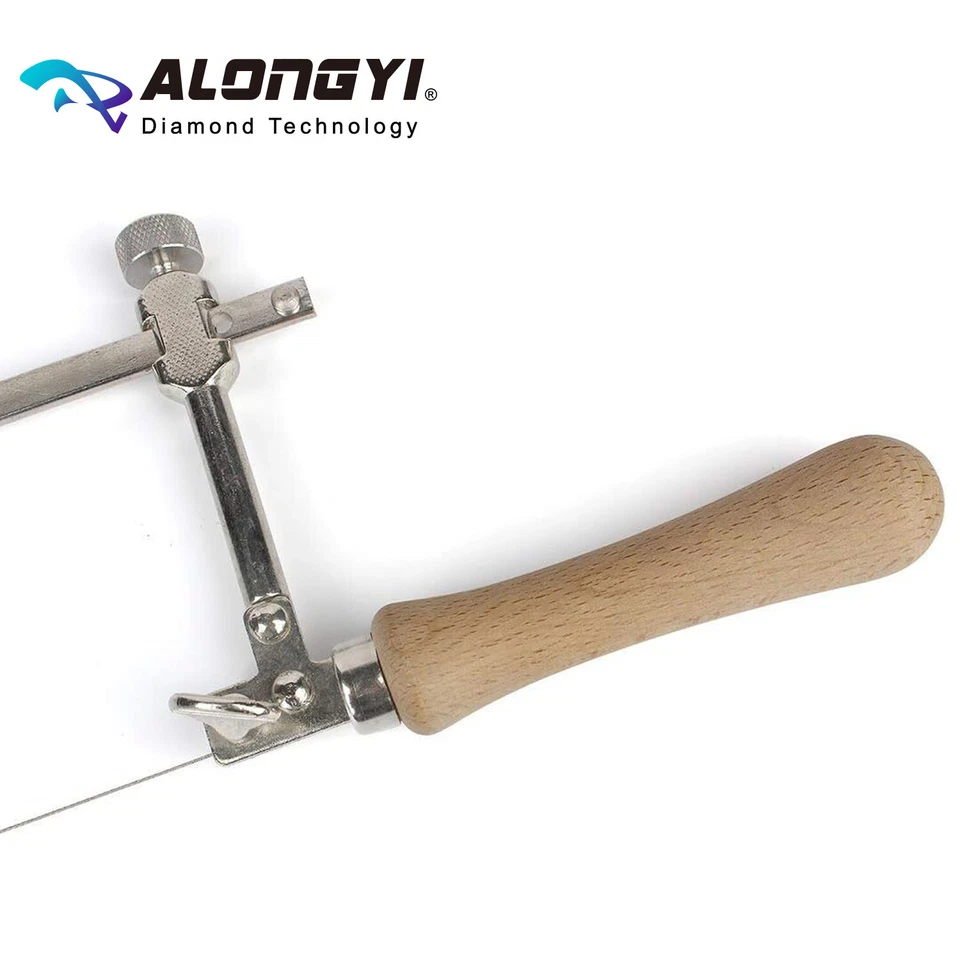 Coping Saw Steel Frame for Wood Stone Jade Metal Cutting Multifunction Hand Tool - Image 4 of 4