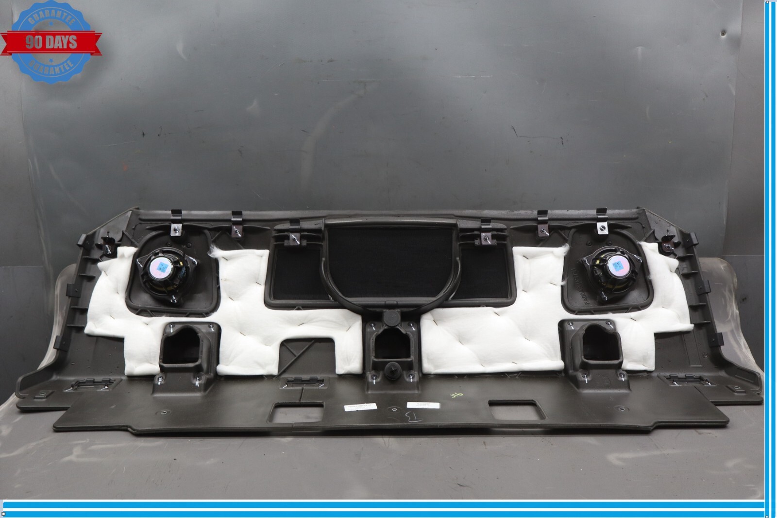 14-17 Maserati Ghibli Rear Deck Lid Parcel Shelf Trim Black Oem