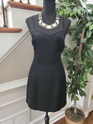 Mesmerize Women's Solid Black Polyester Sleeveless Strappy Knee Length Dress S | eBay Mesmerize Women's Solid Black Polyester Sleeveless Strappy Knee Length Dress S | eBay