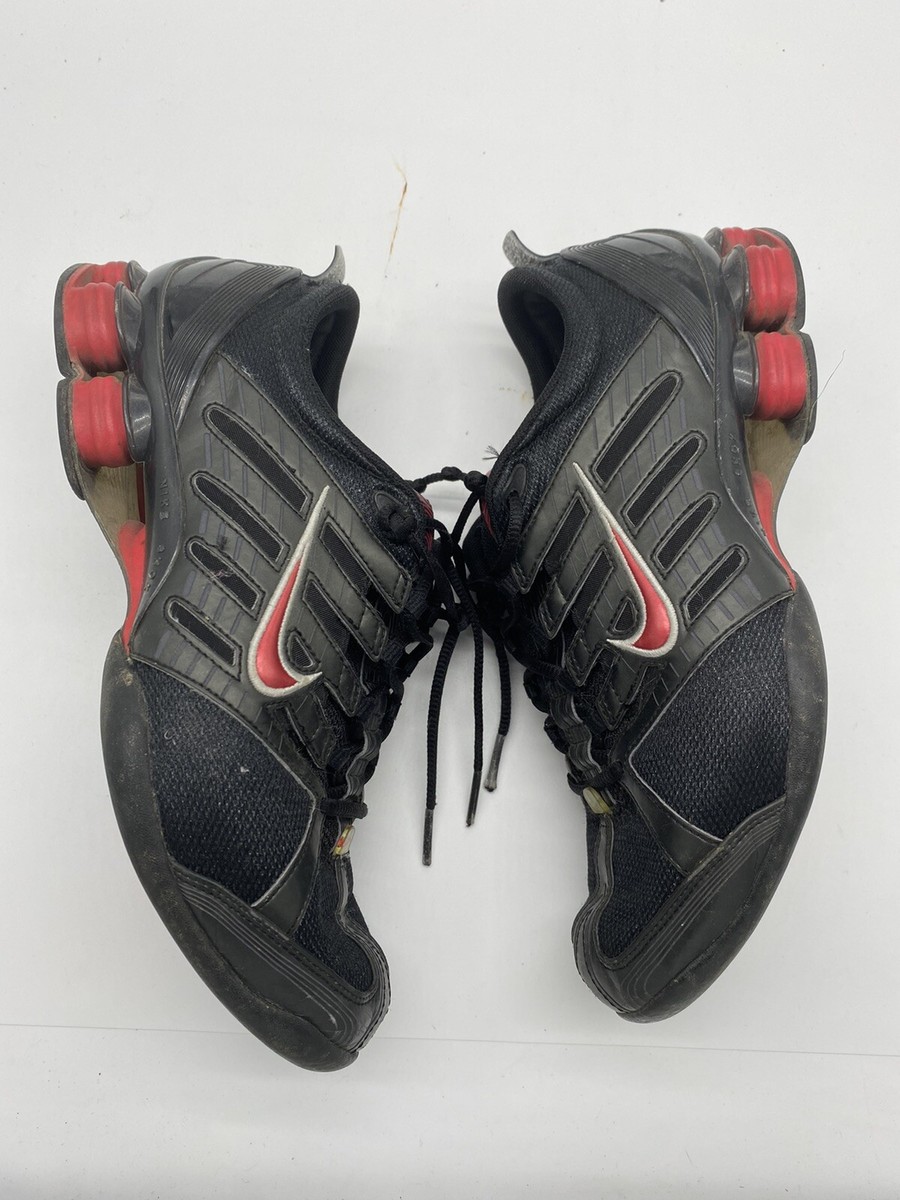 高安さま専用 nike 312756-061 womens shox 8.5 red black shoes | eBay