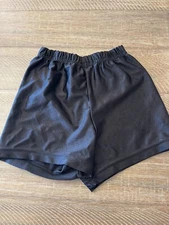 Revolution Dancewear Cheer Black Medium Child Girls Youth #31 Shorts Dance EUC