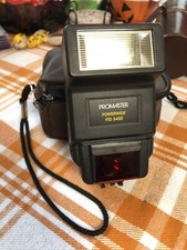 Promaster Powerwide FTD 5400 flash for Canon with case