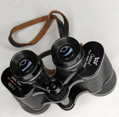 付属品35セット　ygo-qcdb Crown 7 x 35 Field View Binoculars Fully Coated Optics with Case