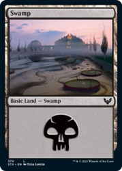Swamp (370) Foil - Strixhaven: School of Mages