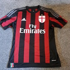 Genuine AC Milan Home Shirt (Men's Small)