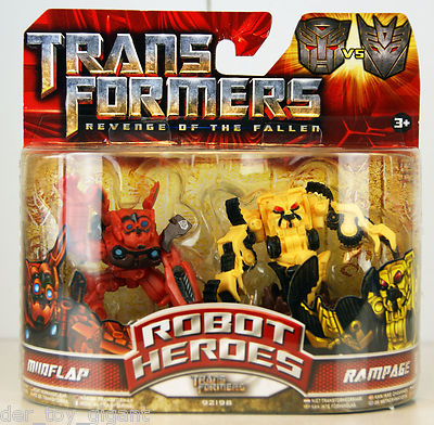Transformers -  Robot Heroes - Mudflap & Rampage