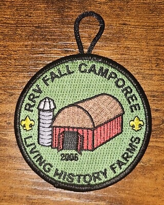 Mid Iowa Council RRV District 2006 Fall Camporee Living History Farms BSA Patch