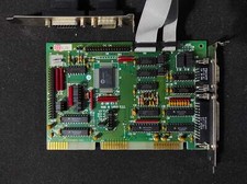 DFI MIO-500 Floppy IDE Serial Parallel Game 16-bit ISA Multi I/O Controller Card