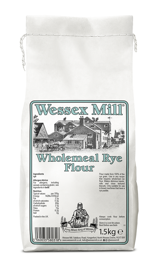 Wessex Mill Wholemeal Rye Flour 1.5kg(Pack of 3) eBay