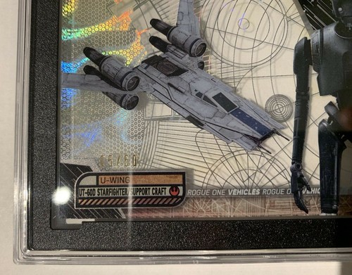 Star Wars K-2SO/U-Wing 2017 Topps High Tek 05/50 SGA Graded 10 Card - Bild 6 von 12